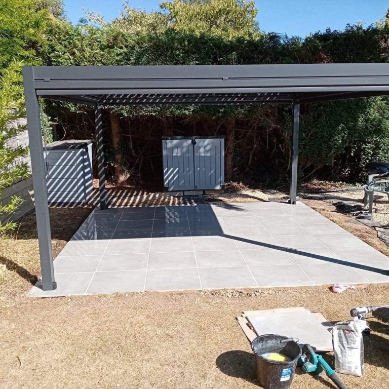 Hard landscaping installation in Amersham by ESI Building & Property Services